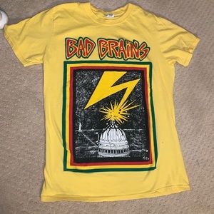 never worn bad brains band tee
